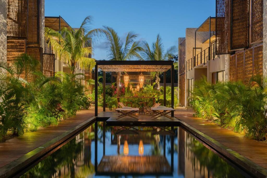 Appartamento Departamento Boho Chic, Alberca Privada , Centrico Tulum Esterno foto