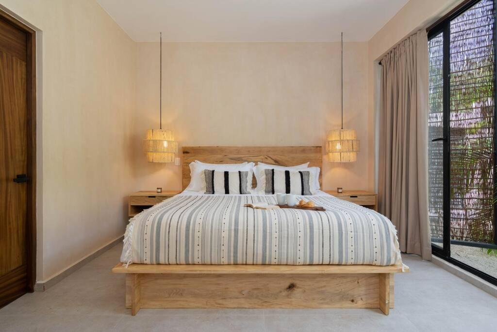 Appartamento Departamento Boho Chic, Alberca Privada , Centrico Tulum Esterno foto