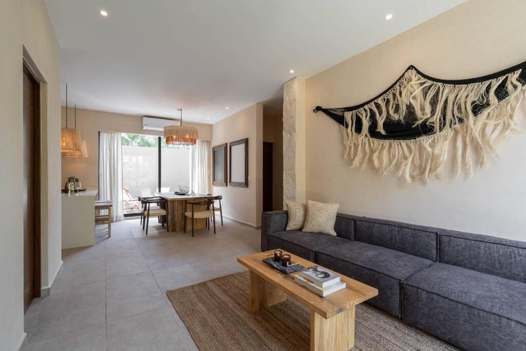 Appartamento Departamento Boho Chic, Alberca Privada , Centrico Tulum Esterno foto