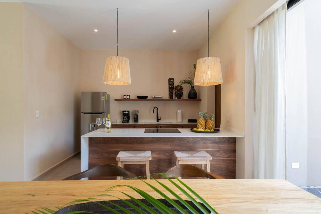 Appartamento Departamento Boho Chic, Alberca Privada , Centrico Tulum Esterno foto