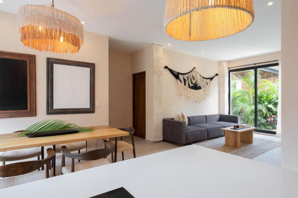 Appartamento Departamento Boho Chic, Alberca Privada , Centrico Tulum Esterno foto