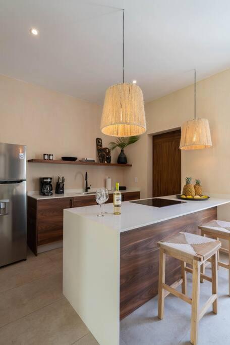 Appartamento Departamento Boho Chic, Alberca Privada , Centrico Tulum Esterno foto
