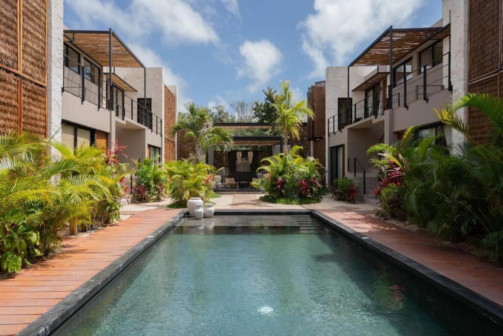 Appartamento Departamento Boho Chic, Alberca Privada , Centrico Tulum Esterno foto