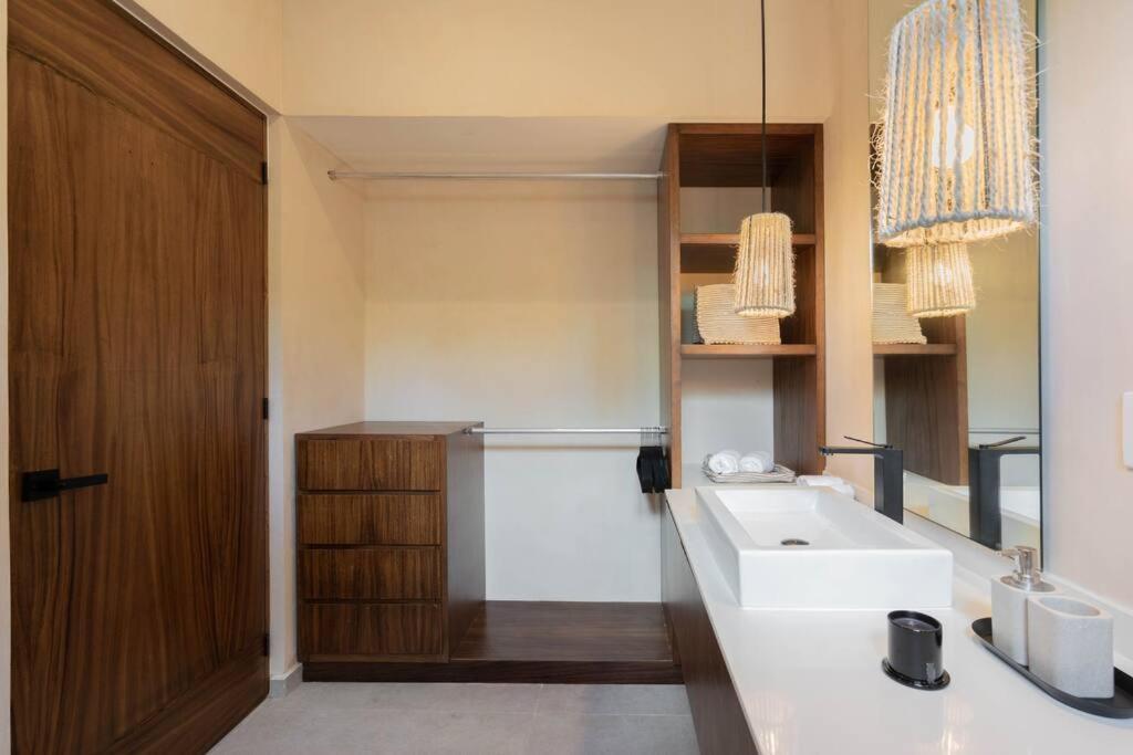 Appartamento Departamento Boho Chic, Alberca Privada , Centrico Tulum Esterno foto